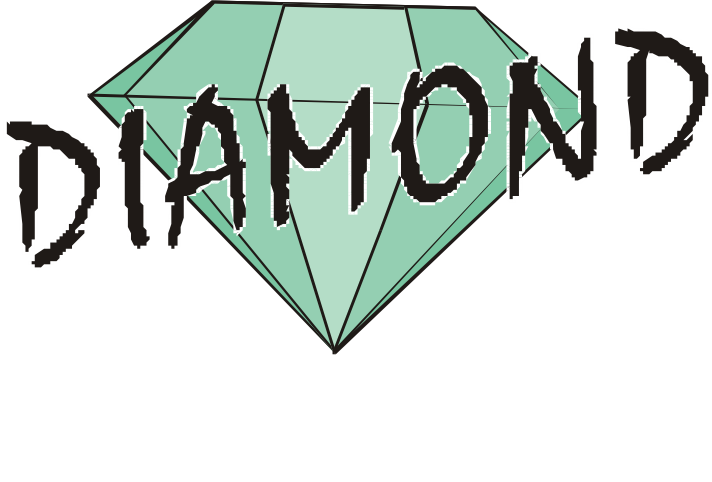 Logotipo Construtora Diamond - há mais de 28 anos